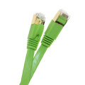 Cable plano del remiendo del alto rendimiento rj45 cat7